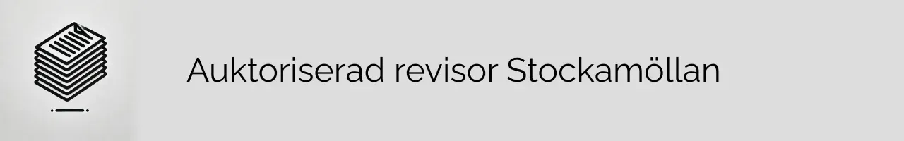 Auktoriserad revisor Stockamöllan